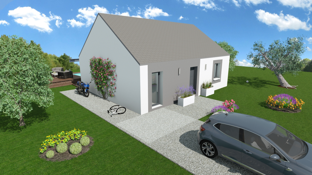 Jolie Maison Plain Pied De 80m2