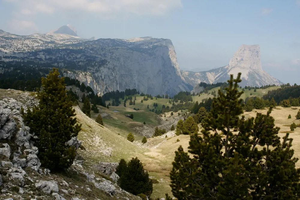 Les hauts plateaux du Vercors et le Mont Aiguille