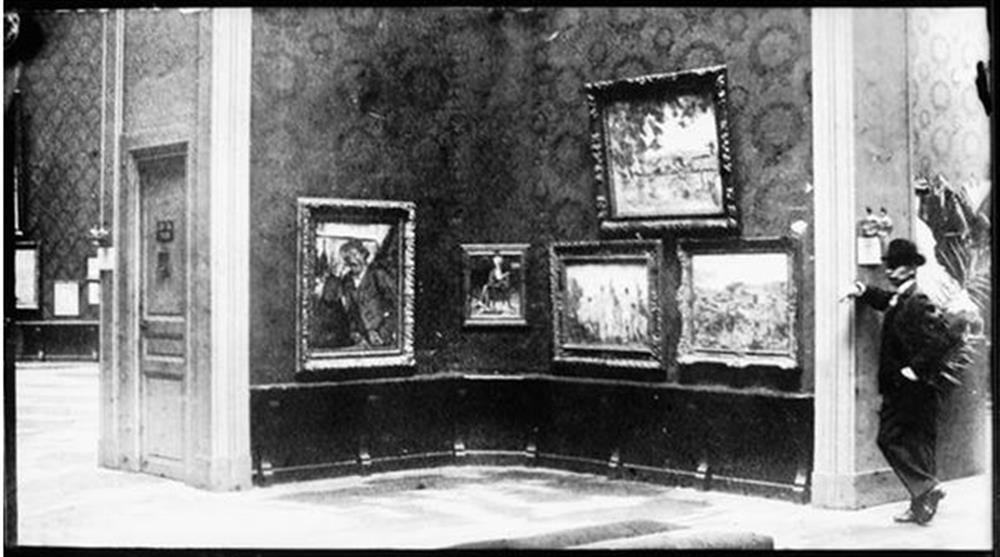 Salon d’Automne 1904 , Salle Cézanne (photo : wikipedia)
