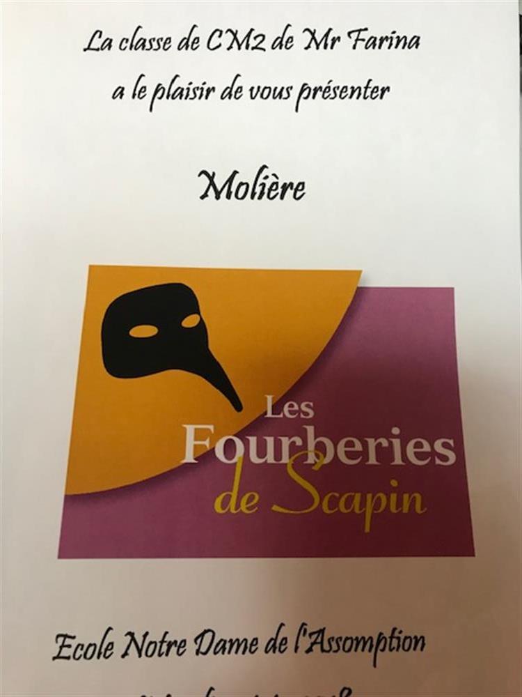 Le théâtre à l'école notre dame de l'assomption Ajaccio